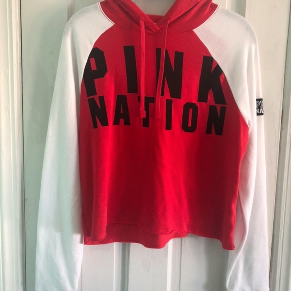 pink nation hoodie